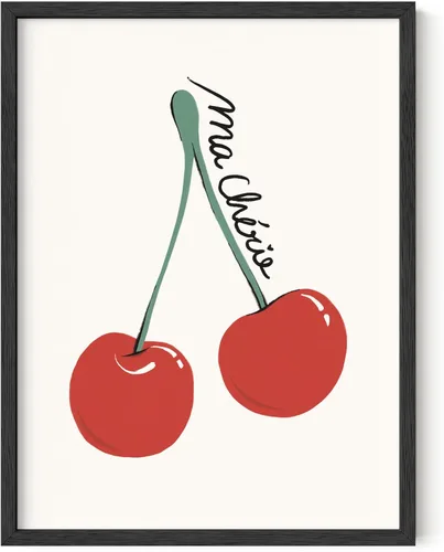 Miniatura 12 de HAUS AND HUES Arte de pared de corazón, bonito póster con estampado de corazón, decoración temática retro (24 x 36 pulgadas sin marco)