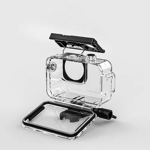 Miniatura 5 de Funda impermeable para DJI Osmo Action 4/Osmo Action 3 Cámara, 40M/131FT Submarino Buceo Carcasa protectora con soporte Carcasa impermeable Kit