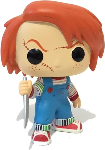 Miniatura 4 de POP Child's Play 2 - Chucky Funko Pop! Figura de vinilo (paquete con funda protectora compatible con Pop Box), multicolor, 3.75 pulgadas