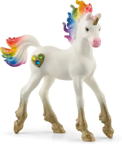 Miniatura 6 de Schleich Bayala - Juego familiar de unicornio de mandala de 3 quilates, con mamá, papá y lindas figuras de unicornio bebé, juguetes mágicos