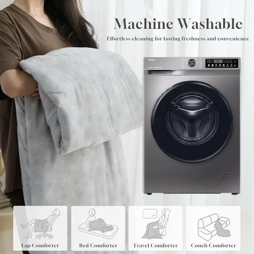 Miniatura 6 de OIGAE Edredón refrescante, manta refrescante japonesa Q-Max 0.45 de doble cara para personas que duermen con calor y sudores nocturnos, edredones