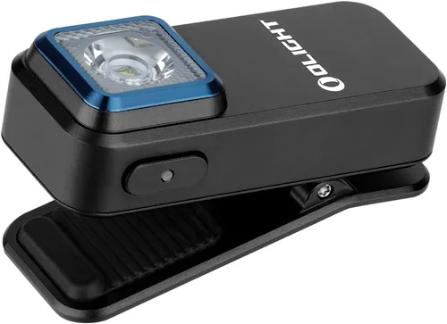OLIGHT Oclip linterna recargable EDC de 300 lúmenes con fuentes duales, luz de bolsillo compacta con clip, conveniente carga USB C, luces magnéticas