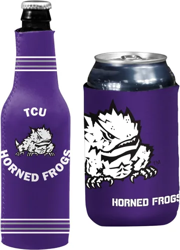 Miniatura 97 de College Team Color Logo Can & Bottle Holder Insulator Beverage Cooler Set