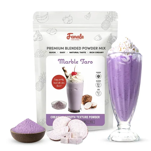 Miniatura 51 de Fanale Té en polvo con leche de azúcar morena Okinawa prémium Polvo saborizante de té de burbujas, perfecto para hornear, batidos y bebidas, 2.2
