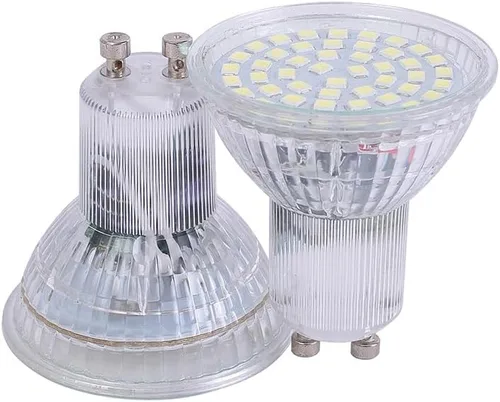 Miniatura 9 de Bombilla LED MR16 GU10 4W 85-265V 120V no regulable 6000K luz diurna blanca foco LED 35w reemplazo de bombilla halógena (blanco frío 6000k 6 piezas)