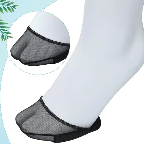 Miniatura 17 de 10 pares de calcetines para mujer con almohadillas acolchadas, almohadillas para el antepié, cojines medios calcetines, protectores antideslizantes