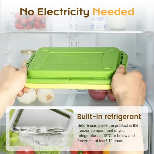 Miniatura 5 de Máquina de helados instantánea, kit de máquina de helados enrollados en casa 2026, placa de congelación instantánea con 2 raspadores, máquina
