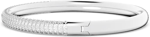 Miniatura 4 de Swarovski Stone Bangle Bracelet Collection, Clear Crystals, Pink Crystals