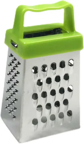 Miniatura 2 de Lucare Trituradora de verduras fácil de usar conveniente acero inoxidable resistente a la corrosión Rallador de queso seguro Gadgets de cocina azul