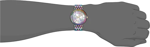 Miniatura 6 de Bisley Reloj de pulsera de metal para mujer, fácil de leer, resistente al agua