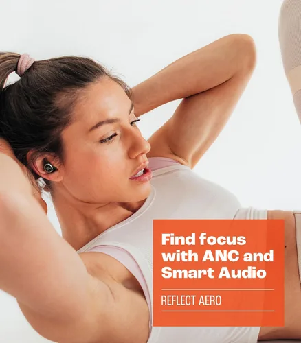 Miniatura 3 de JBL Refect Aero - Auriculares activos inalámbricos con cancelación de ruido, 6 micrófonos para llamadas perfectas con voz consciente, extremo