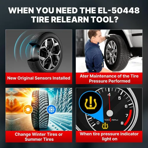 Miniatura 2 de KINGBOLEN EL-50448 herramienta de aprendizaje TPMS para el sistema de monitoreo de presión de neumáticos automático de GM, herramienta de activación