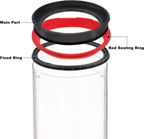 Miniatura 5 de Cubo de polvo superior fijo anillo de sellado reemplazo para Dyson V10 SV12 Aspiradora reparación Accesorios Piezas
