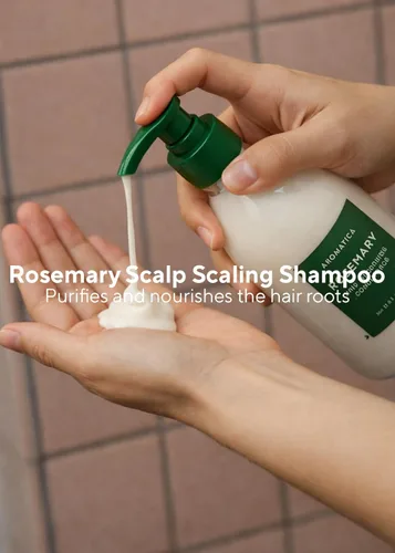 Miniatura 7 de AROMATICA Acondicionador para engrosar el cabello, acondicionador vegano para cabello dañado y cabello seco, acondicionador hidratante, sin silicona