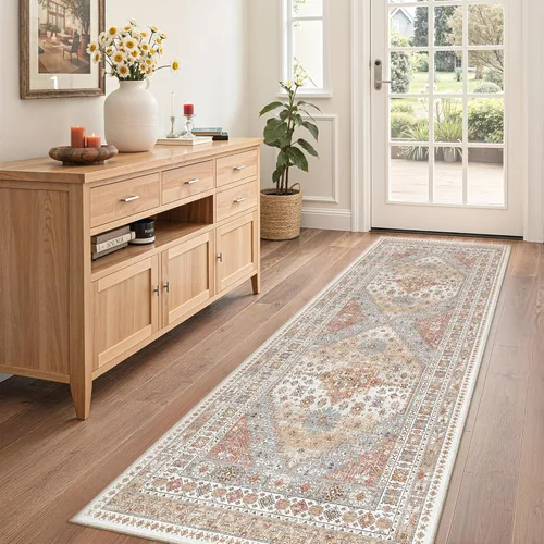 Miniatura 139 de zesthome Alfombra 4x6 - Alfombra Resistente a Manchas Lavable, Alfombras con Respaldo Antideslizante para Sala de Estar, Alfombras Pequeñas de Área