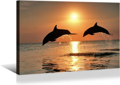Miniatura 16 de YONICA Lienzo de pared de animales de la naturaleza, pintura de pared de águila, impresión artística de águila calva voladora impresa en lienzo