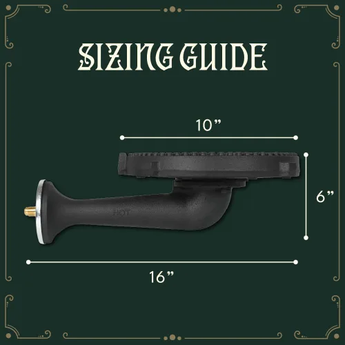 Miniatura 2 de Concord Banjo, cabezal de quemador de 10 pulgadas