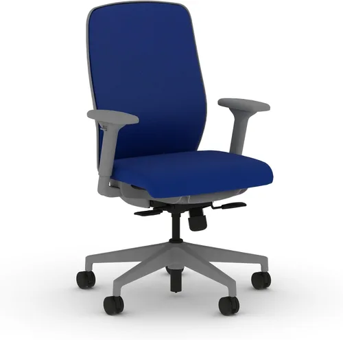 Miniatura 16 de HON Nucleus - Silla de trabajo con control avanzado de inclinación sincronizada, silla de oficina con soporte lumbar, brazos ajustables en altura