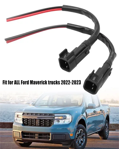 Miniatura 3 de Conector de alimentación de 12 V apto para Ford Maverick 2022-2023 Camión, enchufes de cama flexibles