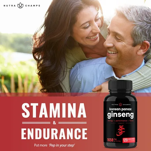 Miniatura 7 de NutraChamps Paquete de ginseng coreano y hierba de cabra cachonda