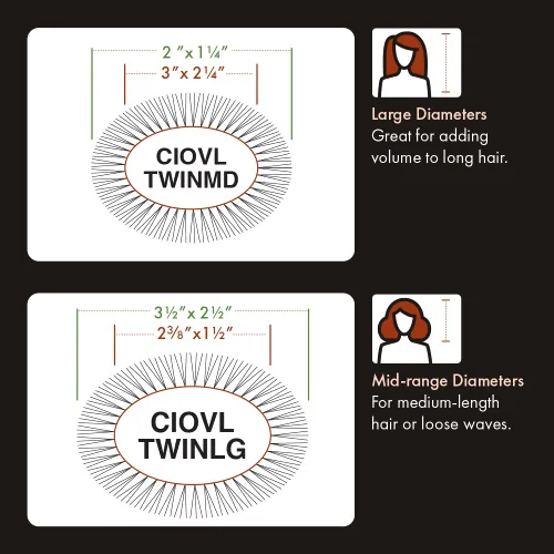 Miniatura 6 de Olivia Garden Turbo Vent Oval Twin & Cepillo de pelo 100% de jabalí