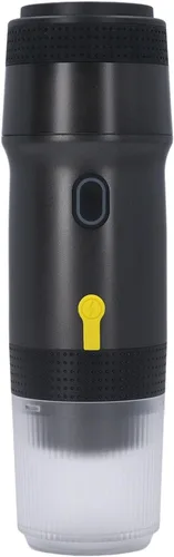 Fabater Máquina de café espresso portátil, cafetera eléctrica de viaje 3 en 1, mini taza de café molido, cápsulas NES y DG, ideal para campamento,