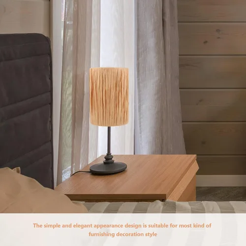 Miniatura 5 de Pantalla de papel para lámpara de pie para sala de estar, estudio, dormitorio, fácil de instalar