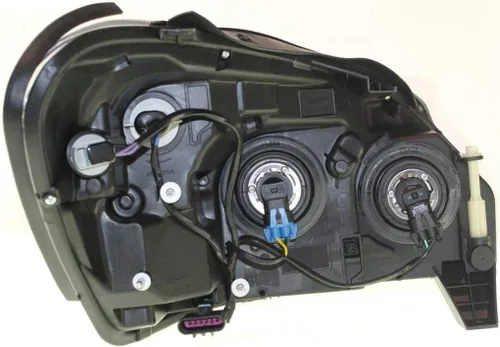Miniatura 2 de KarParts360 Par de faros delanteros Buick Lucerne 2006 2007 2008 para el lado del conductor y del pasajero con bombillas sustituye a GM2502276