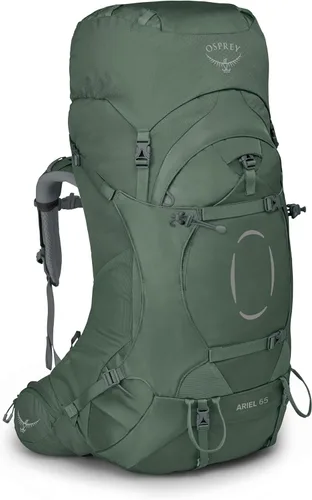 Miniatura 4 de Osprey Ariel 65L Mochila de senderismo para mujer, Azul Cerámico, WXS/S, Ajuste extendido Cerámica Azul - Ajuste Extendido