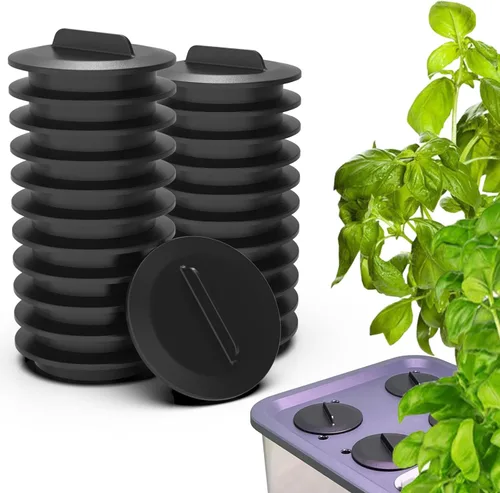 Kit espaciador de plantas compatible con Aerogarden, cubierta espaciadora de plantas para tapas espaciadoras Aerogarden, para sistema de cultivo