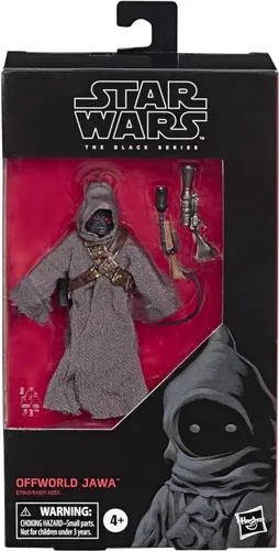 STAR WARS The Black Series Offworld Jawa Toy - Figura de acción coleccionable de 6 pulgadas a escala The Mandalorian, juguetes para niños a partir