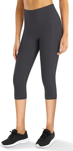 Miniatura 13 de Fengbay 3 Pack High Waist Yoga Pants with Pocket Leggings Tummy Control Workout Running Yoga Leggings for Women