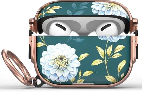Miniatura 82 de Maxjoy Funda para AirPods 3 con cerradura, bonita funda protectora rígida para AirPod 3 de tercera generación para mujeres y hombres con llavero