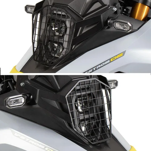 Miniatura 4 de Para V-STROM 800DE 2023 2024 nuevo protector de luz de cabeza de motocicleta protector de la parrilla de protección (transparente)