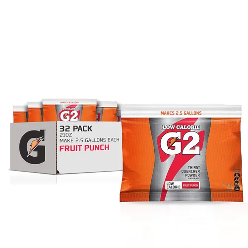 Gatorade Bolsa de polvo ponche de frutas, 21 onzas (paquete de 32)