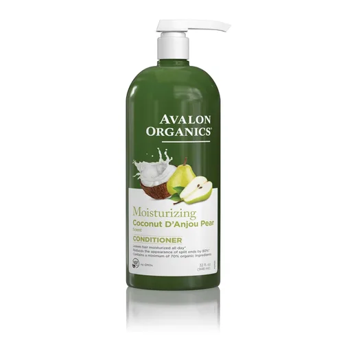 Miniatura 7 de Avalon Organics Champú Clarificante de Limón, Elimina la Acumulación para Restaurar Brillo y Luminosidad, 11 Onzas Líquidas