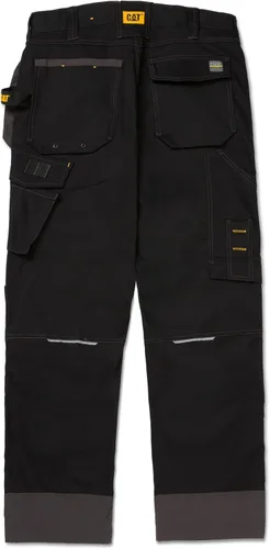 Miniatura 5 de CAT H2O Defender - Pantalones de trabajo resistentes al agua para hombre con rodillas reforzadas, bolsillo tipo cargo con fuelle y bolsas