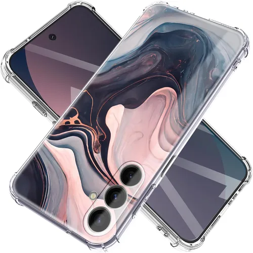 Miniatura 39 de para Samsung Galaxy a15 5G [Funda de Mármol Delgada]+[Anti-Caída Protectora] Fundas de Teléfono de TPU Suave y Elegantes para Mujeres de 6.5 Pulgadas