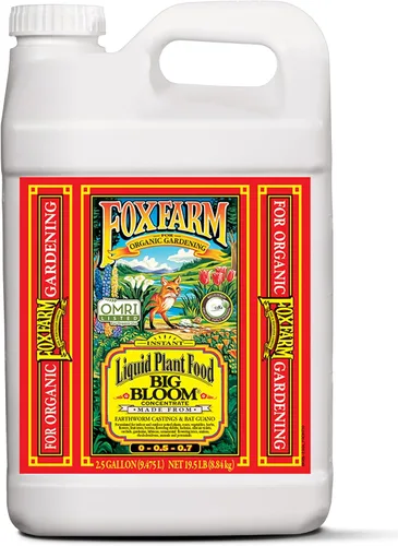 Miniatura 9 de FoxFarm - Alimento para plantas Big Bloom, concentrado de fertilizante líquido para flores, frutas y verduras, fertilizante vegetal multiusos