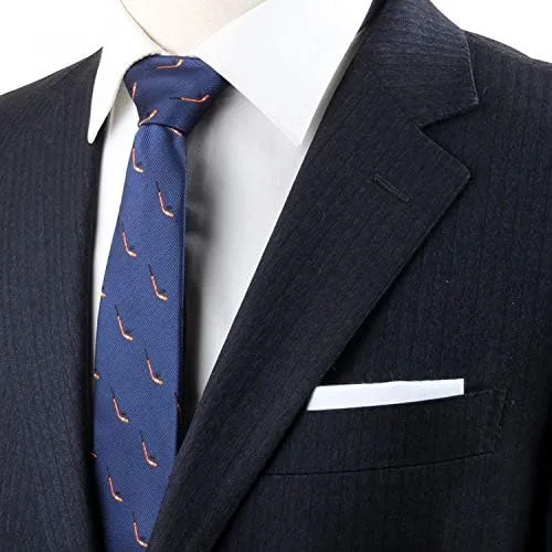 Miniatura 2 de AUSCUFFLINKS Corbatas deportivas y especiales Corbatas para hombres Lazos tejidos ajustados para el cuello Regalo para colega de trabajo