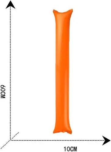Miniatura 6 de Bam Bam Thunder Sticks - Juego de 50 palos de plástico para animar, palitos de plástico para aplaudir, inflables, largos y ruidos, para estadio