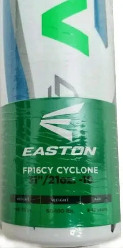 Miniatura 3 de Easton Bate de sóftbol Cyclone Fastpitch Aprobado para todos los campos -10 caída 1 pieza de aluminio