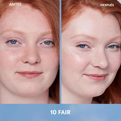 Miniatura 3 de Covergirl Simply Ageless - Base de maquillaje en esencia perfeccionada para la piel, 10 Fair, Maquillaje híbrido para el cuidado de la piel
