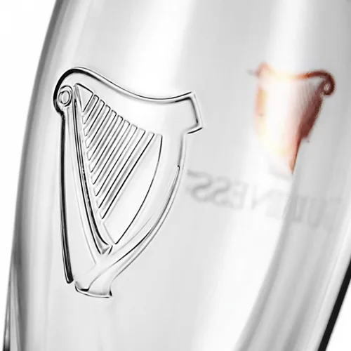 Miniatura 4 de Guinness Gravity - Vaso de cerveza oficial Pintas grandes de 20 onzas para beber vasos de cerveza gruesos vasos de cerveza de 20 onzas Negro