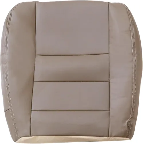 Priprilod Funda de asiento de repuesto para parte inferior del lado del conductor, color bronceado, compatible con Ford F250 F350 Super Duty Lariat