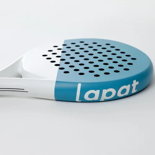 Miniatura 3 de LAPAT Raqueta de pádel con bolsa de cubierta, superficie de carbono con espuma viscoelástica EVA, raquetas de pádel ligeras, tenis POP Carbono Oslo