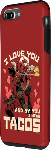 Miniatura 25 de Marvel Deadpool I Love You and by You I Mean Tacos - Carcasa para iPhone 17