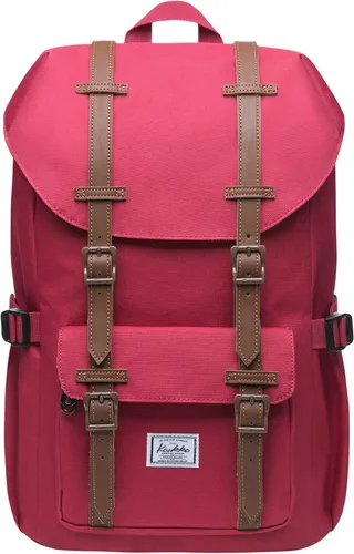 Miniatura 26 de Mochila para laptop Kaukko, senderismo y campamentos, mochila universitaria grande casual, mochila de hombro con capacidad para una laptop y Nailon