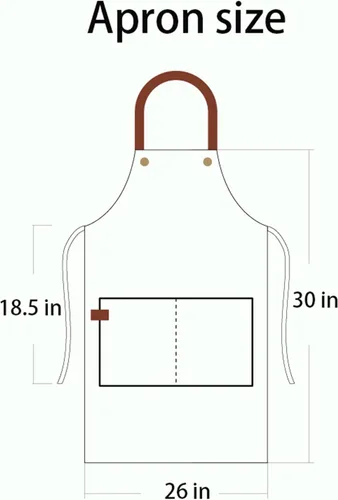 Miniatura 4 de Delantal personalizado personalizado para mujeres/hombres, delantales de cocina ajustables para estilistas de peluquería, delantales impermeables