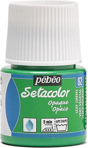 Miniatura 48 de Pebeo Setacolor - Pintura para tela (opaca, 45 ml), color dorado perla